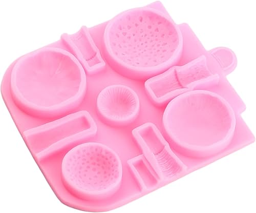 Miniatura 7 de Mujiang Moldes de silicona de fondant de hongos 3D para decoración de pasteles de chocolate caramelo polímero arcilla resina goma pasta