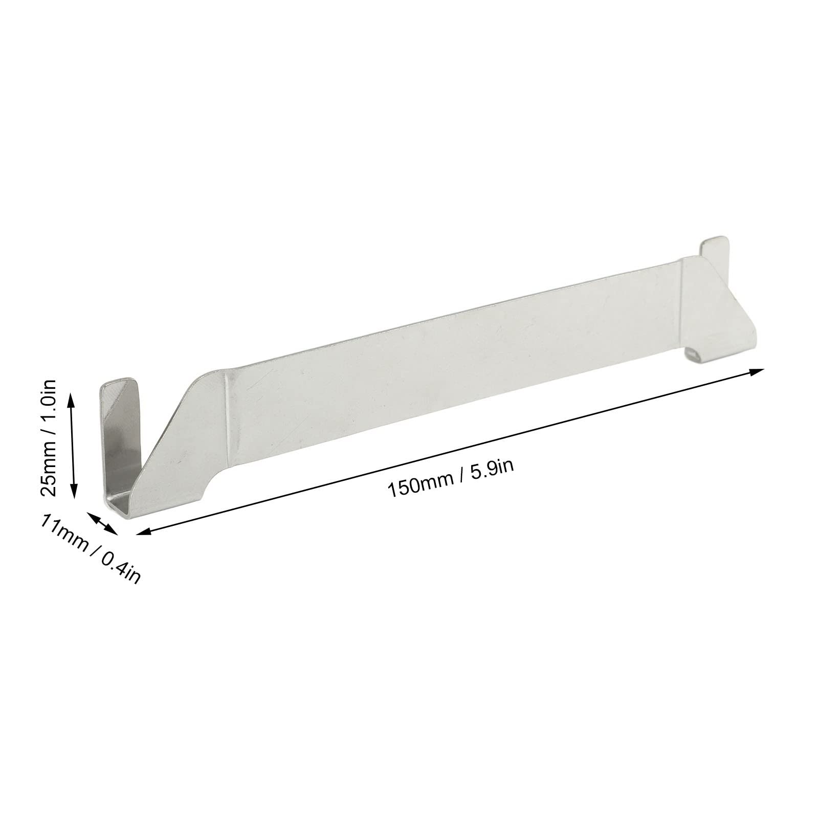 F&Y Porte-spatule pour plancha en Acier Inoxydable, 2 pièces, Porte-Outil pour plancha, Support pour Outils de Barbecue, Accessoires pour plancha