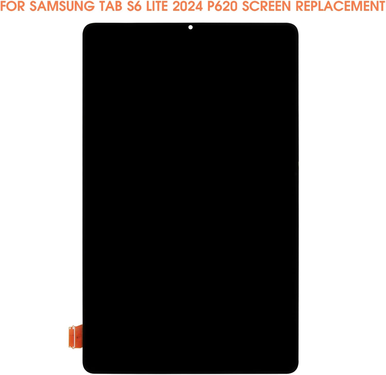 LCD for Samsung Galaxy Tab S6 Lite 2024 Screen Replacement for Samsung P620 LCD Display SM-P620 SM-P625 for Samsung Tab S6 Lite 2024 Touch Screen Glass Digitizer Assembly