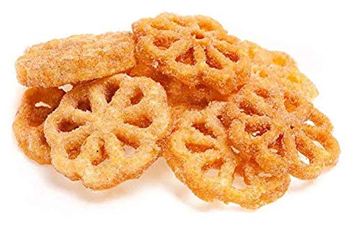 Bunuelera Iron Rossette With Free Oil Spoon, Molde Para Hacer Bunuelos, Bunuelera With Rustic Plastic Handle And Cast Aluminum Spanish Rossette Shape, Traditional Wind Fritters Mold Bundle #TOP5