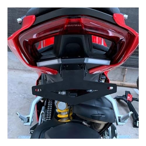 Support Plaque Licence Kit De Support De Plaque D'immatriculation Arrière De Moto pour D&ucati pour Street pour Fighter V4 V4S V2 2020 + – vue 4