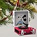 Hallmark Keepsake Christmas Ornament 2019 Year Dated Disney Mickey Mouse Record Player Musical (Plays Jingle Bells)
