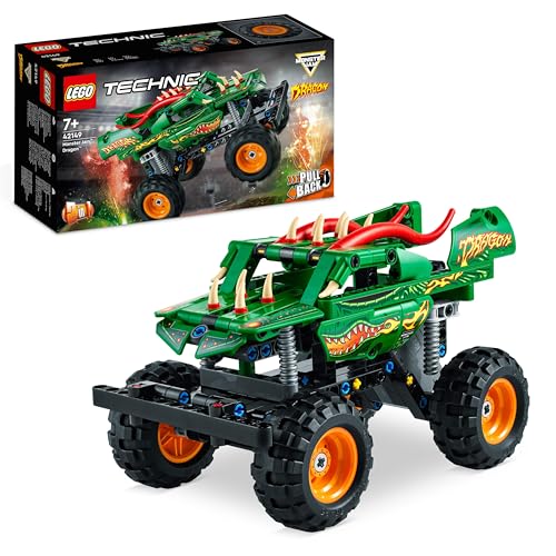 Image of LEGO Technic Monster Jam Dragon 42149 Building Toy Set (217 Pcs),Multicolor