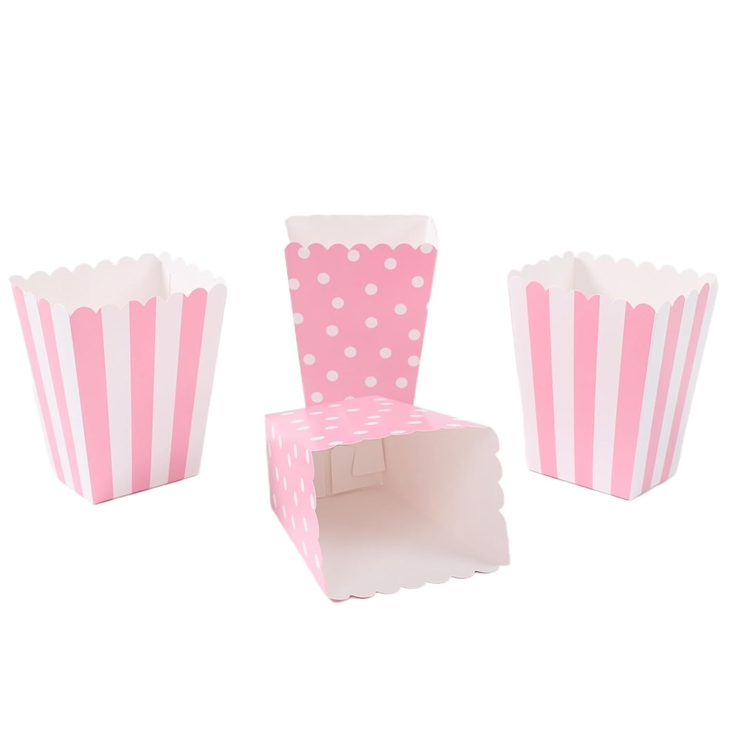 Popcorn Boxes 50Pcs Paper Party Pop Corn Candy Favor Bags
