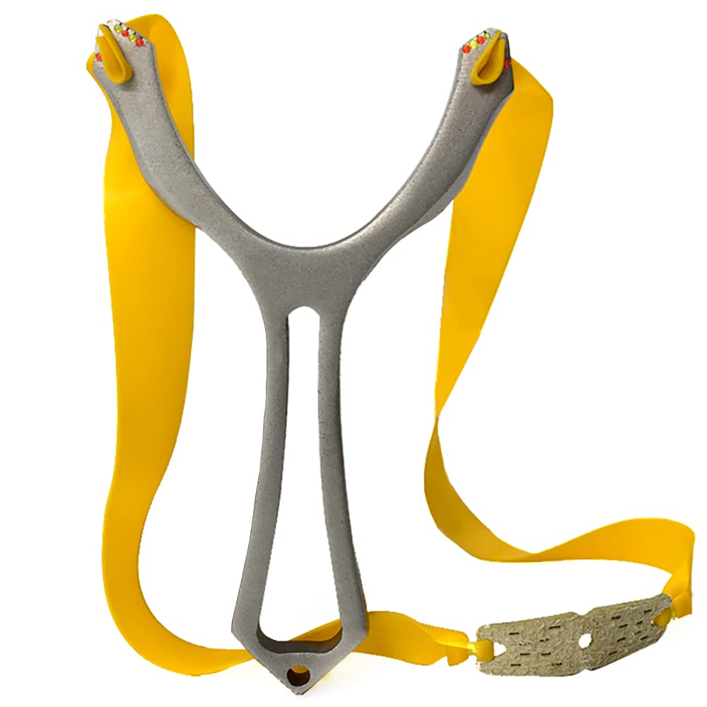 Piaoyu Compact Stainless Steel Slingshot Excellent Silent Hunting Device, Target Practice Shooting and Entertainment
