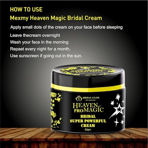 Image of Bridal Magic Heaven Magic Pro Bridal magic Super Powerful Night Cream for glowing skin or brightening & glowing skin