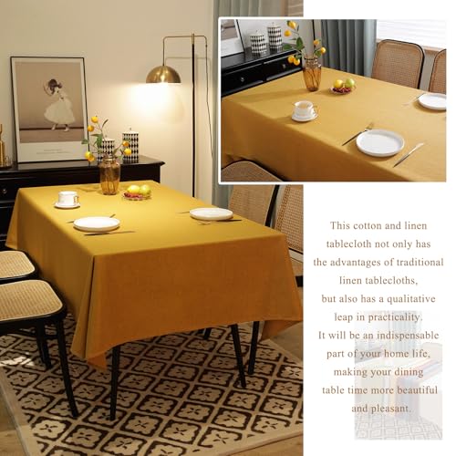 Nappe de table imperméable lavable rectangulaire anti-tache 200x360 - 6