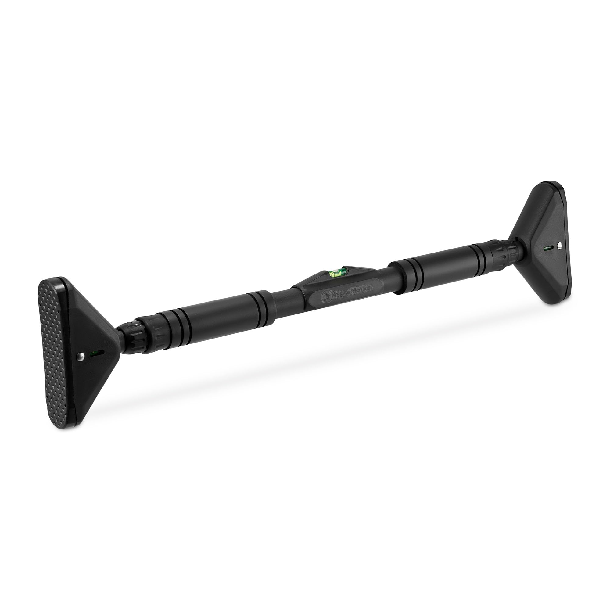 HyperMotion Asta di espansione, regolabile 70-100 cm, portata 200 kg, senza foratura, supporti in schiuma NBR, livella integrata, punte TPR, nero