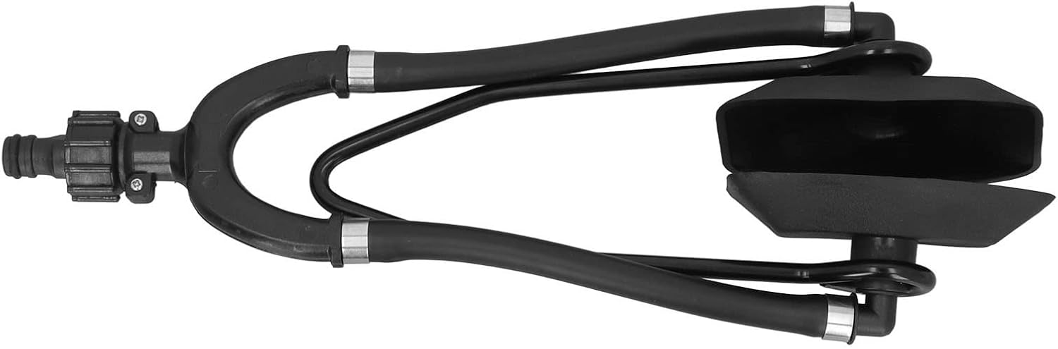 Boat Motor Flusher Nylon, Dual Water Feed Outboard Engine Flushing Tool, Rectangular Cup Muffs for Boat and Yacht, Durable Nylon Material with Good Elasticity, Easy to Install and