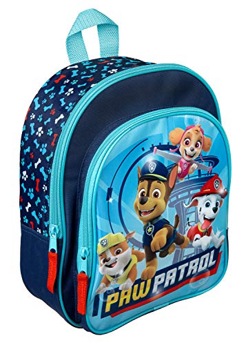 PAW PATROL Kindergartenrucksack Mighty Pups - 39x28x15cm Mit Netzseitentasche