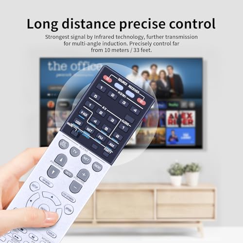 Télécommande RAV499 compatible Yamaha RX-S600 : la solution idéale pour remplacer un boîtier cassé - 6