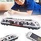 Zerodis Zug Spielzeug Simulation Metro Modell Alloy Sliding Diecast Metal Fahrzeuge Bildung kognitive Spielzeug Geburtstag 3 4 5 6 7 Jahre Kinder(weiß)