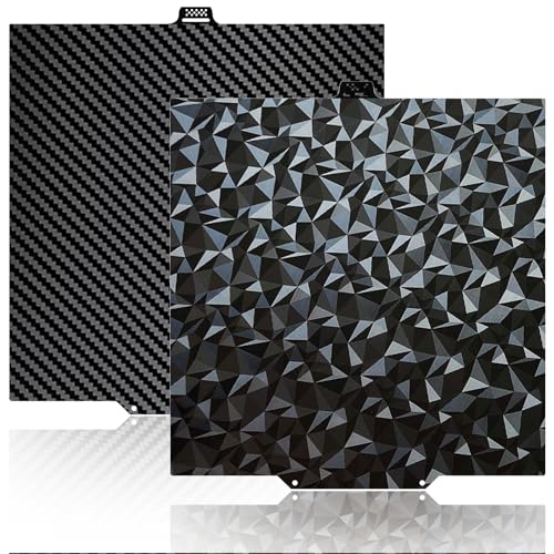 For Qidi X Plus 3 Build Plate,280x280mm Dual-Sides Textured PEI Sheet Spring Steel Magnetic Flexible HeatingBed for Crea