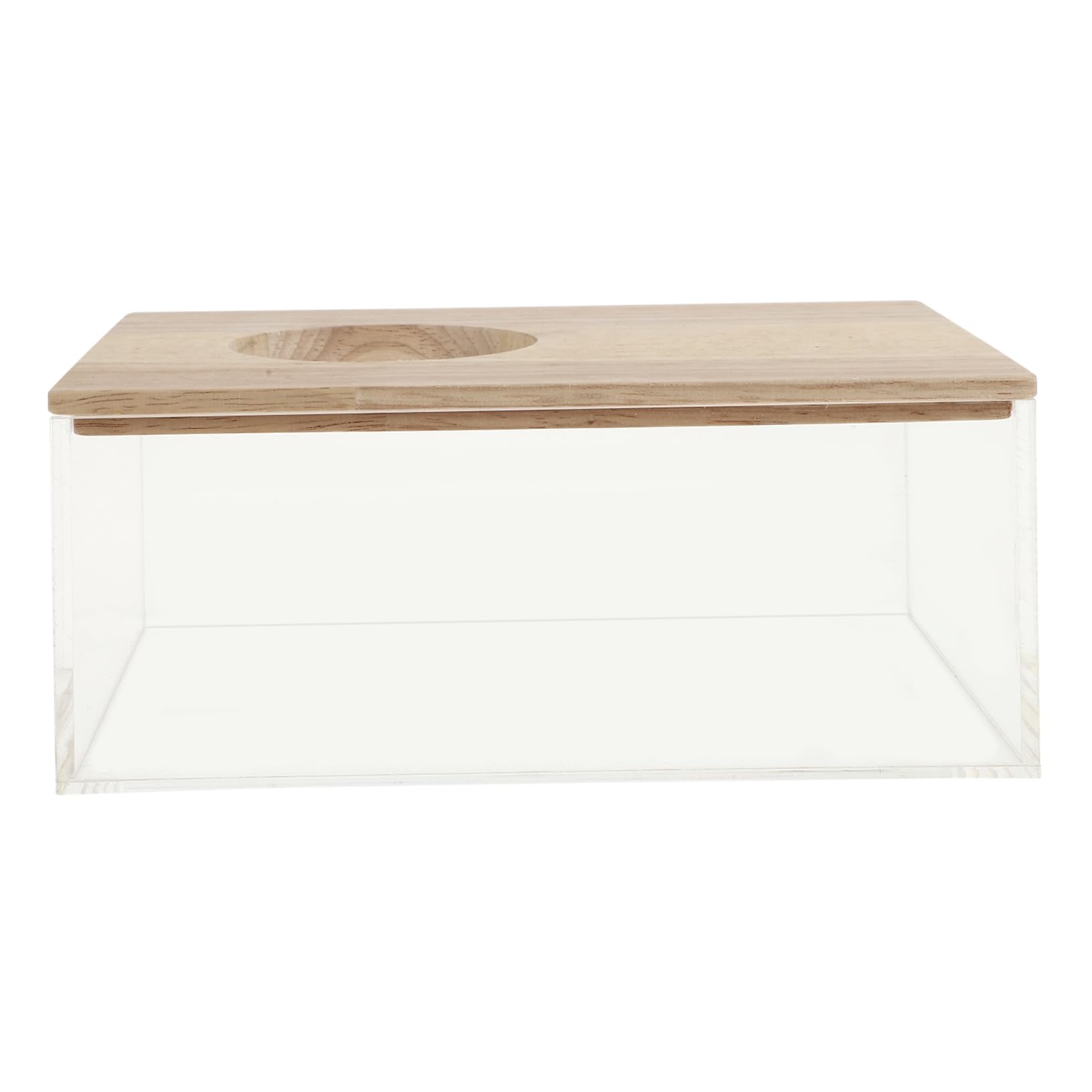 Milisten Transparente Hamsterbadewanne mit Sandbad und Praktischem Design