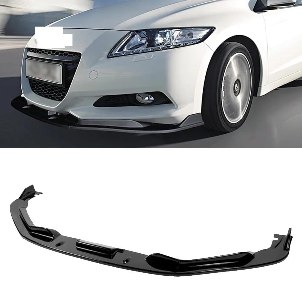 Do Honda CR-Z Glossy Black 2010-2012 Przedni zderzak