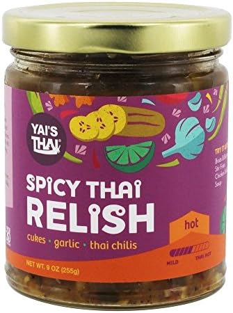 Yais Thai Relish Spicy, 9 oz (us)