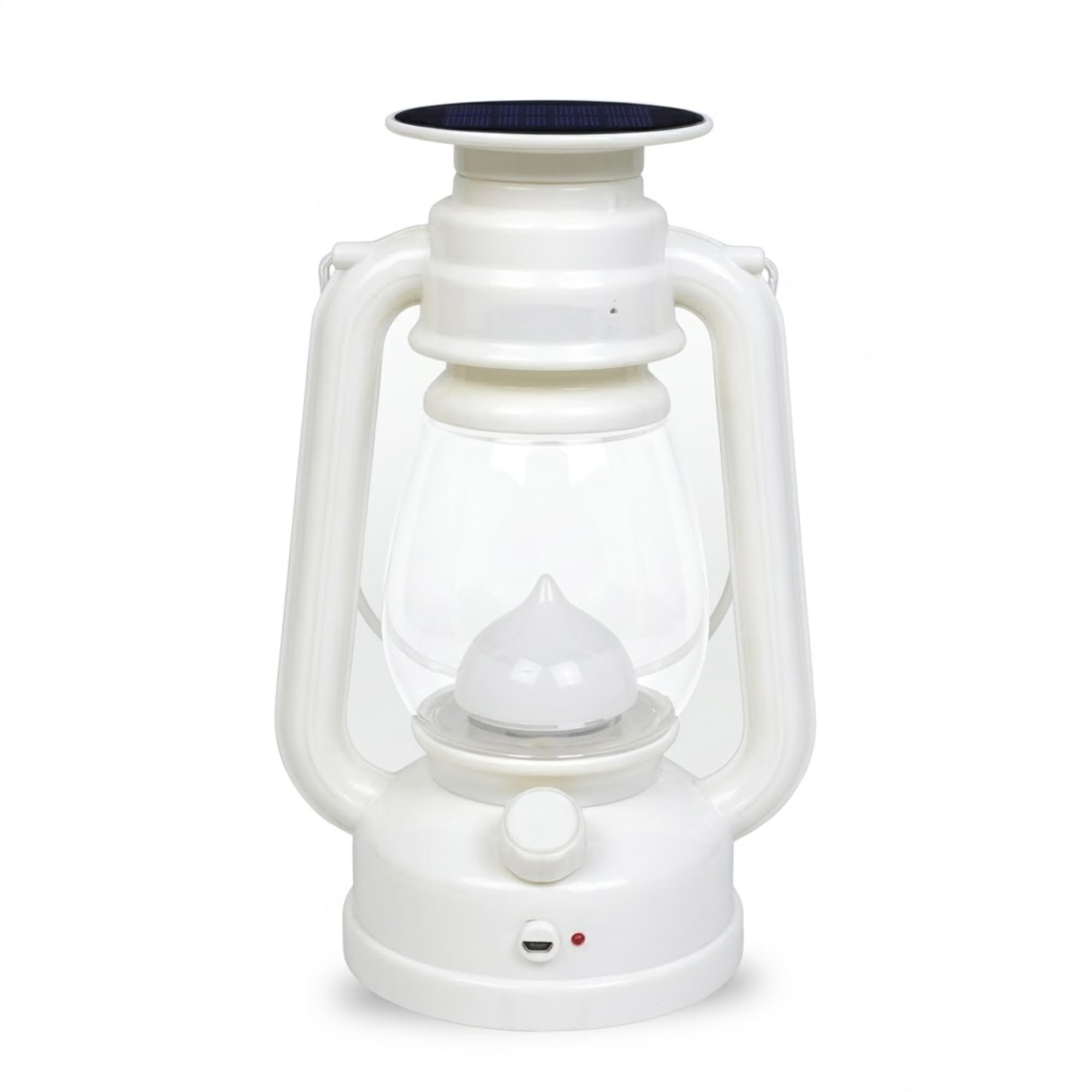 Drumstone Solar LED Lantern Light Rechargeable Multicolor Decorative Outdoor Lamp Portable Solar Night Light for Garden Camping Landscape Patio Lighting 5+5 Years Warranty-image-5