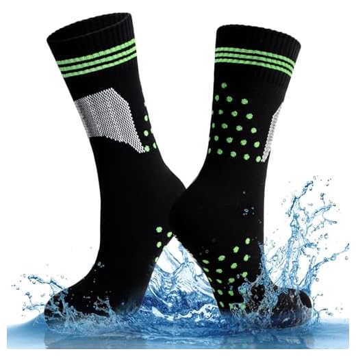 LEOSTEP Waterproof socks for Men & Women High Performance Outdoor Sports Socks, Suitable for Cycling, Skiing, Mountain Biking, Golf, Running, Hiking, Walking, Fishing, Polka Dot, S