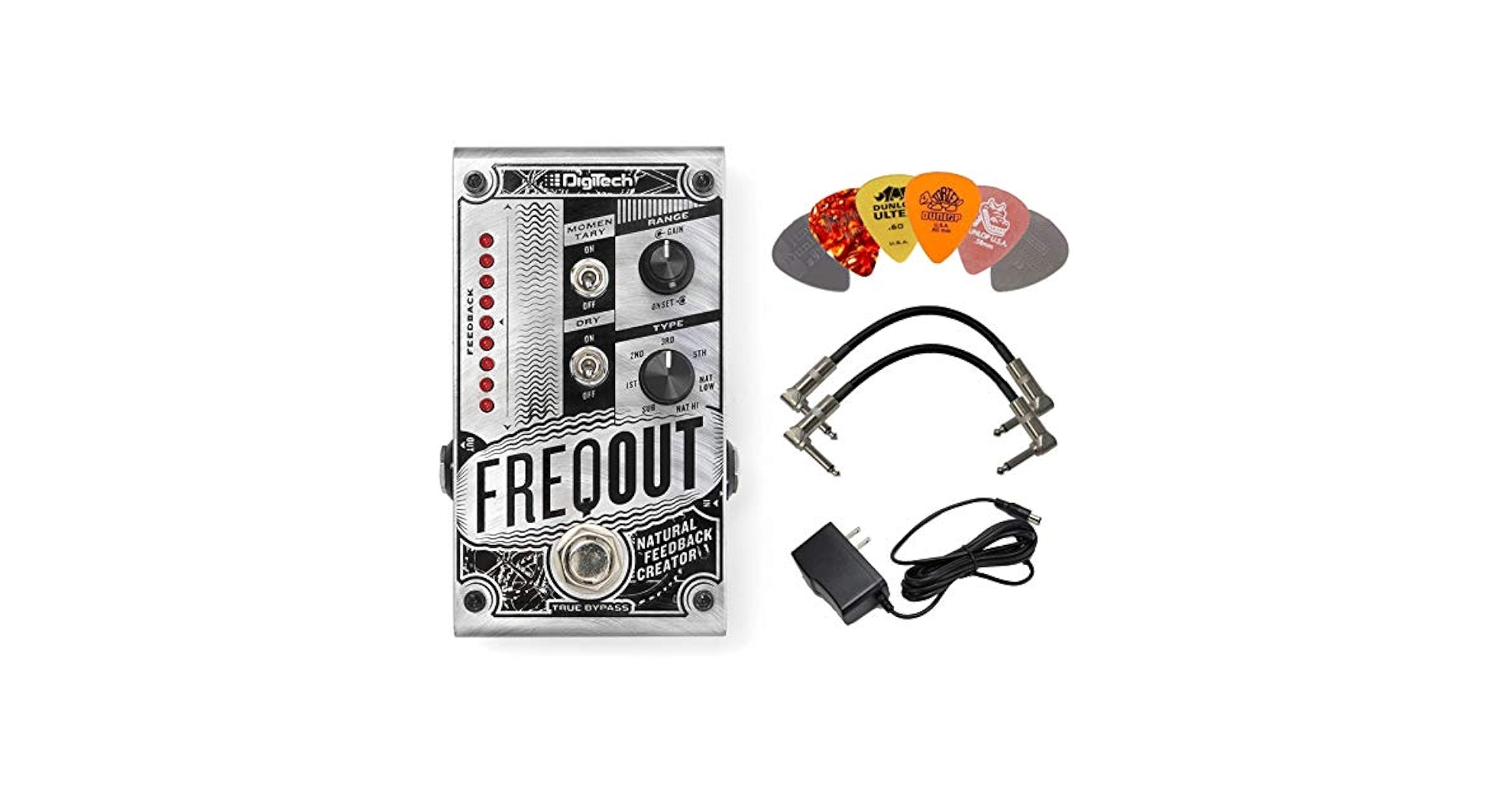 DigiTech　FREQOUT DigiTech FreqOut Natural Feedback Creation Pedal | Sweetwater