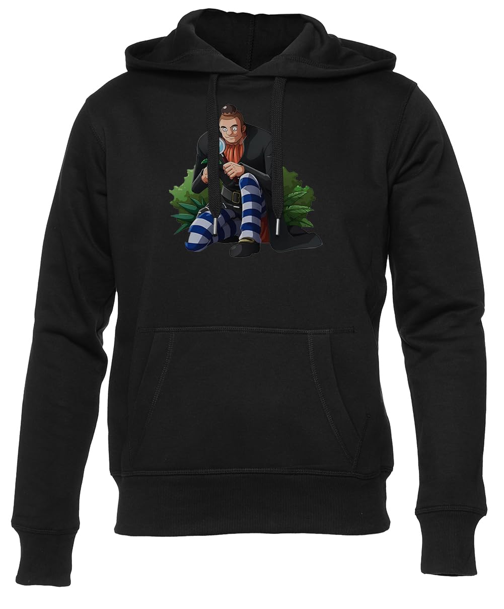 Mont Blanc Noland Czarna Bluza Unisex Dla Mężczyzn i Kobiet Unisex Black Hoodie Men Women