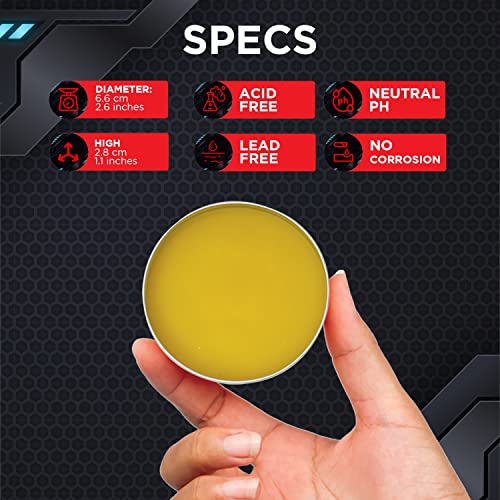Solder Flux (56.6 grms)| flux paste | rosin solder | electrical flux paste | solder paste no clean | flux paste for soldering | rosen flux paste | solder flux electrical | flux paste for electronics - Thumbnail 3
