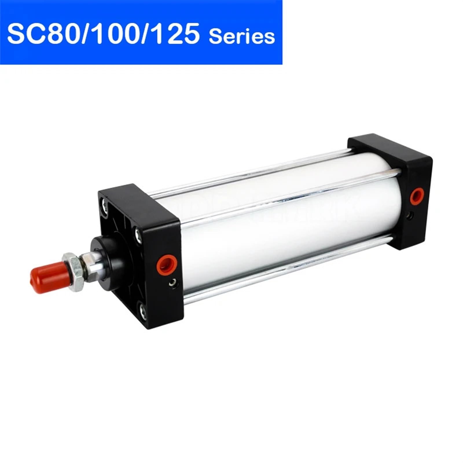 Cilindri pneumatici standard Pistone 80/100mm Alesaggio Cilindro pneumatico a doppia azione SC 100/75/100/125/150/175/200/250/300mm Corsa 1 pz(Stroke 150mm,BORE 100mm)