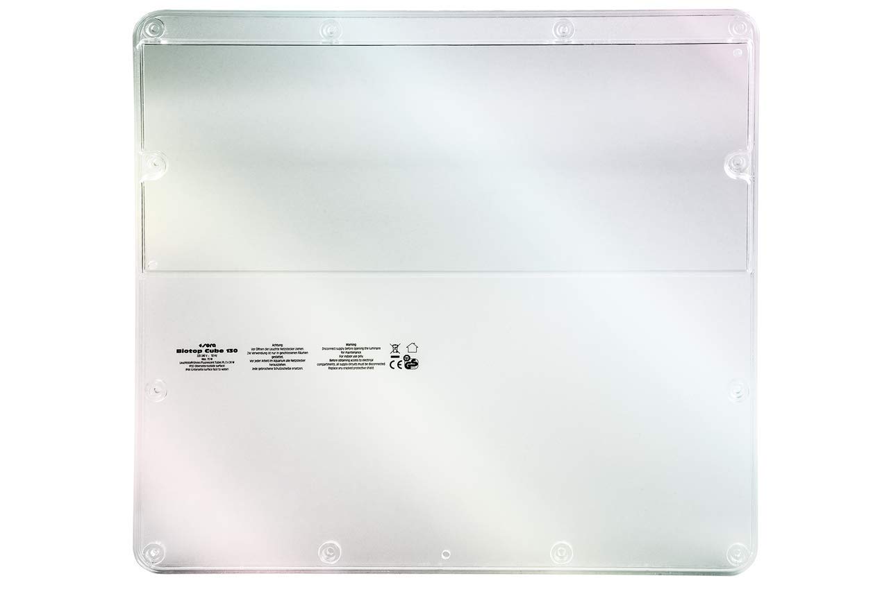Sera 31147 - Cristal Transparente para portabicicletas Marin Biotop Cube 130 (PL-T5)
