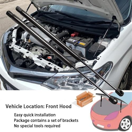Kit vérins de capot avant Toyota Corolla Fielder E160 gaz
