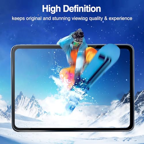 ProCase 2 Pack Screen Protector for iPad Pro 11 Inch M5 2025/ M4 2024, Tempered Glass Film Guard for iPad Pro 11 Inch 6th/ 5th Generation -Clear - Image 4