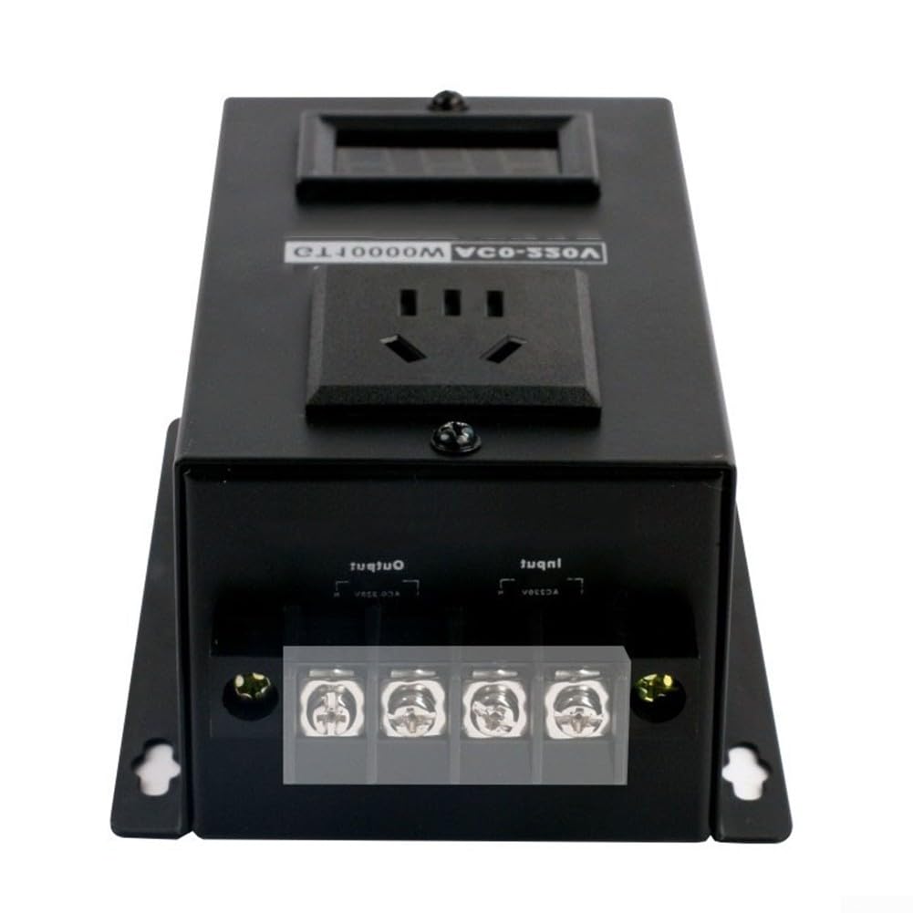 Spannungsregler 220V für pwm Controller 40A 10000W Einstellbar 0-220V mit LED Display für Heizung und Bohrer Abwärtswandler
