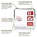 TSA Approved Clear Travel Toiletry Bag 3-1-1 Airline Carry On | Quart Sized