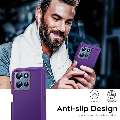 Coque Moto G 2025 LeYi robuste de qualité militaire antichoc durable - 7