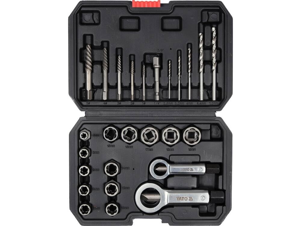YATO YT-​06037 Kit Serie di estrattori per viti