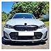 Compatible With BMW 3 Series G20 G21 MM-Sport 320i 325i 330i 320d M340i LCI 2022-2024+ Car Front Bumper Splitter Lip Spoiler Guard Body Kits(Carbon Look)