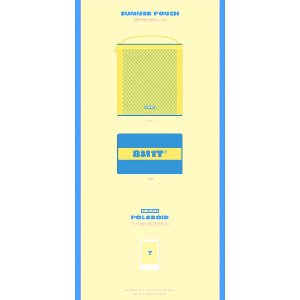 dreamus ATEEZ - 2022 SUMMER PHOTOBOOK + Transparent photo card set