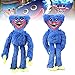 15,7 po Huggy Wuggy Peluche, Poppy Playtime Huggy Wuggy Peluche, Doux Bleu Saucisse Monstre Peluche Poupées, Poppy Playtime Personnage Peluches Jouet, Horreur Jeu Poupée pour Fan Collect Gift-B
