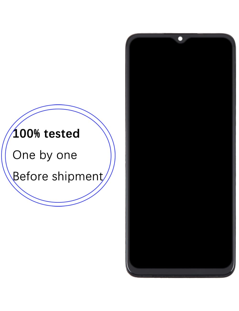 Pantalla de repuesto para pantalla LCD Oppo A57 4G / A57s, CPH2387 CPH2385, kit de piezas de reparación (negro con marco)