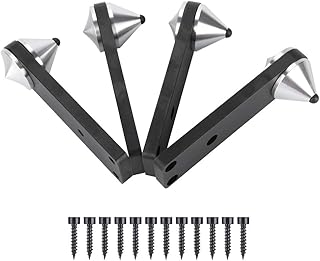 4PCS Speaker Foot Combined Type Shockproof All-Aluminum Audio Speaker Suspension Bracket