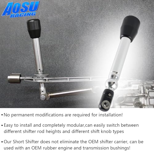 Adjustable Short Shifter Compatible with BMW E30 E36 E46 Z3 Z4 - Image 4