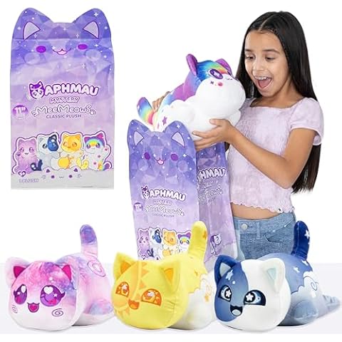 Aphmau MeeMeows 11” Classic Mystery Plush, YouTube Gaming Channel, Plush Mystery Box, Blind Box, 1 of 4 Possible MeeMeows, Official Merch Cover