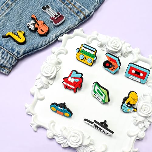 Image of Cute Pins Bulk, Funny Lapel Badge Pins Rubber Brooch Pins for Backpacks, Hats, Bags