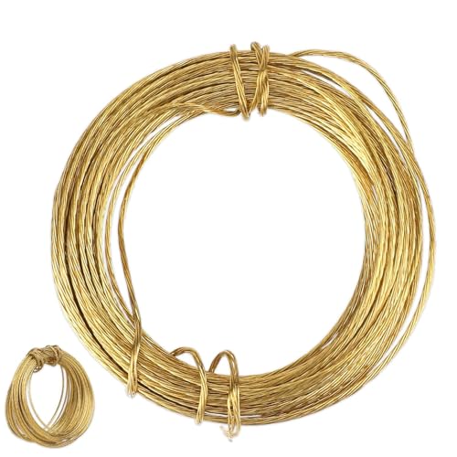 Taocar 10 m Messing-Bilderdraht zum Aufhängen