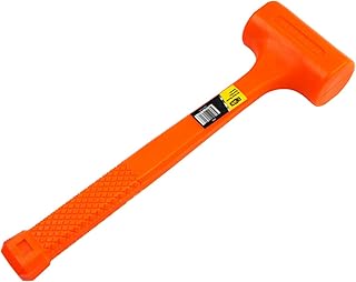 Sponsored Ad - Stark Dead Blow Hammer Grip Mallet Hammer Checkered Handle Spark and Rebound Resistant with 2-pounds Head, ...