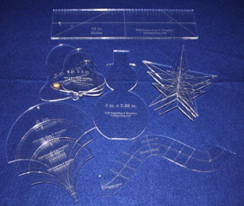 Holiday Gift Set - 1/4 Inch Thick - 12 Piece Set