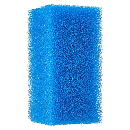 Haquoss éponge filtrante, 10 pPI, Grain Grossier, 20 x 10 x 10 cm