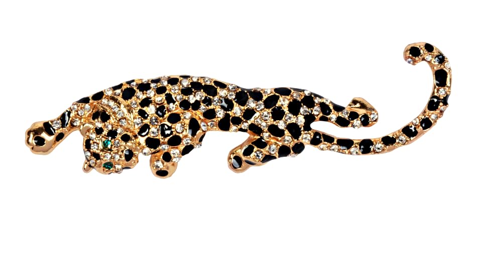 David Klein New Leopard Brooch for Women And Men Unisex Pin Animal Brooch Pin Crystal Leopard Design Brooch Pin Jewelry Winter Coat Accessories (B0D35BHH6C) Amazon Price History, Amazon Price Tracker