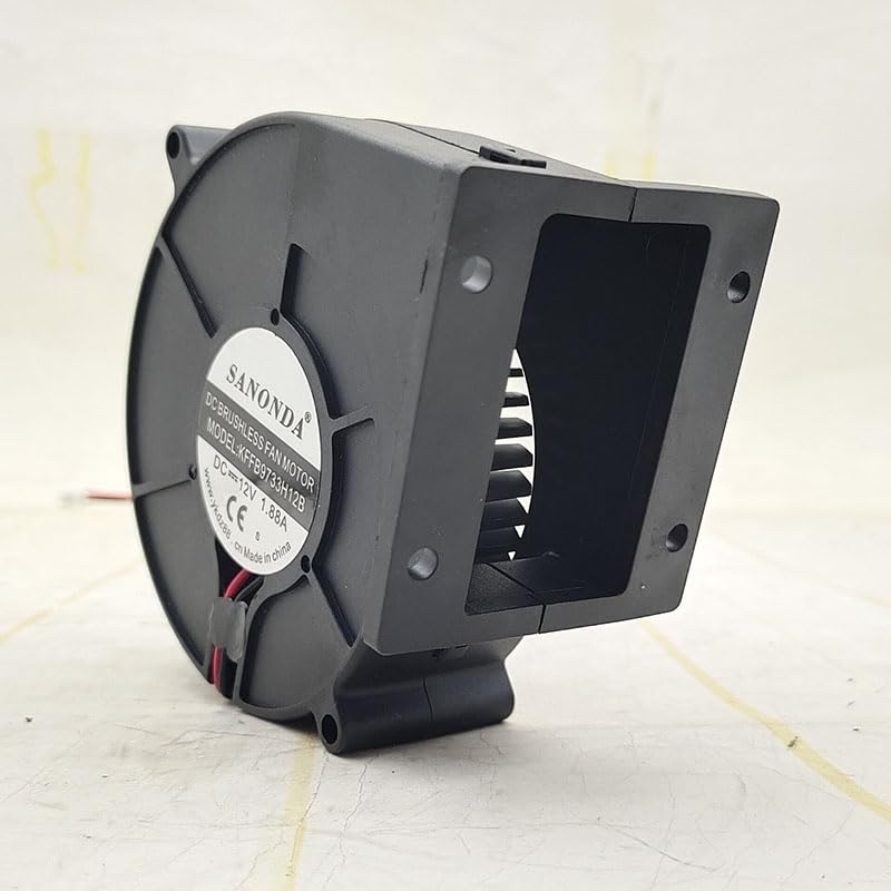 KFFB9733H12B 9733 12V 1.88A Barbecue rack turbine fan flange blower