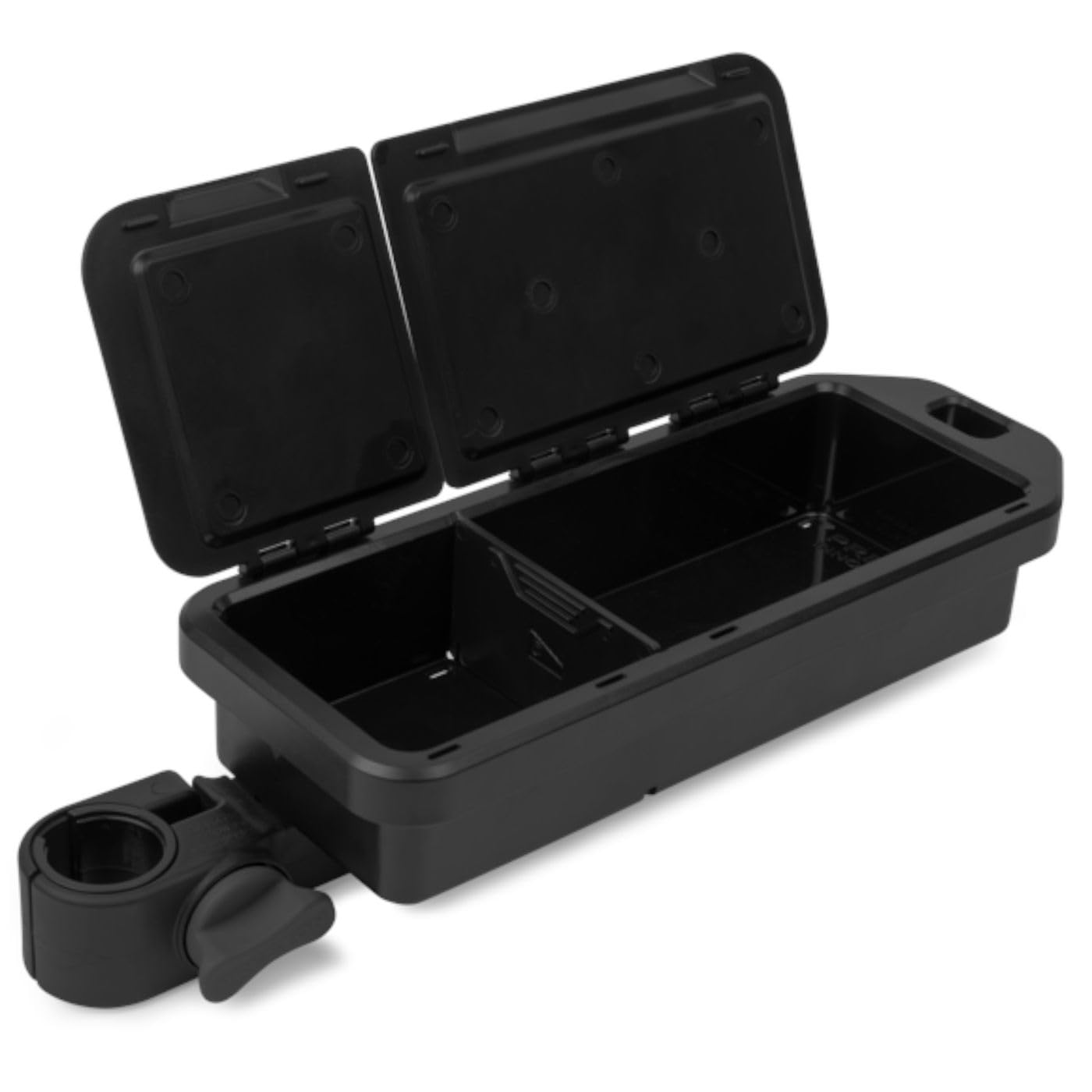 Preston Innovations Offbox - Bandeja de accesorios de lujo, bandeja de almacenamiento adicional, se adapta entre Seatbox y bandeja lateral Venta-Lite, tamaño 34 cm x 11 cm x 8 cm, peso 400 g, código