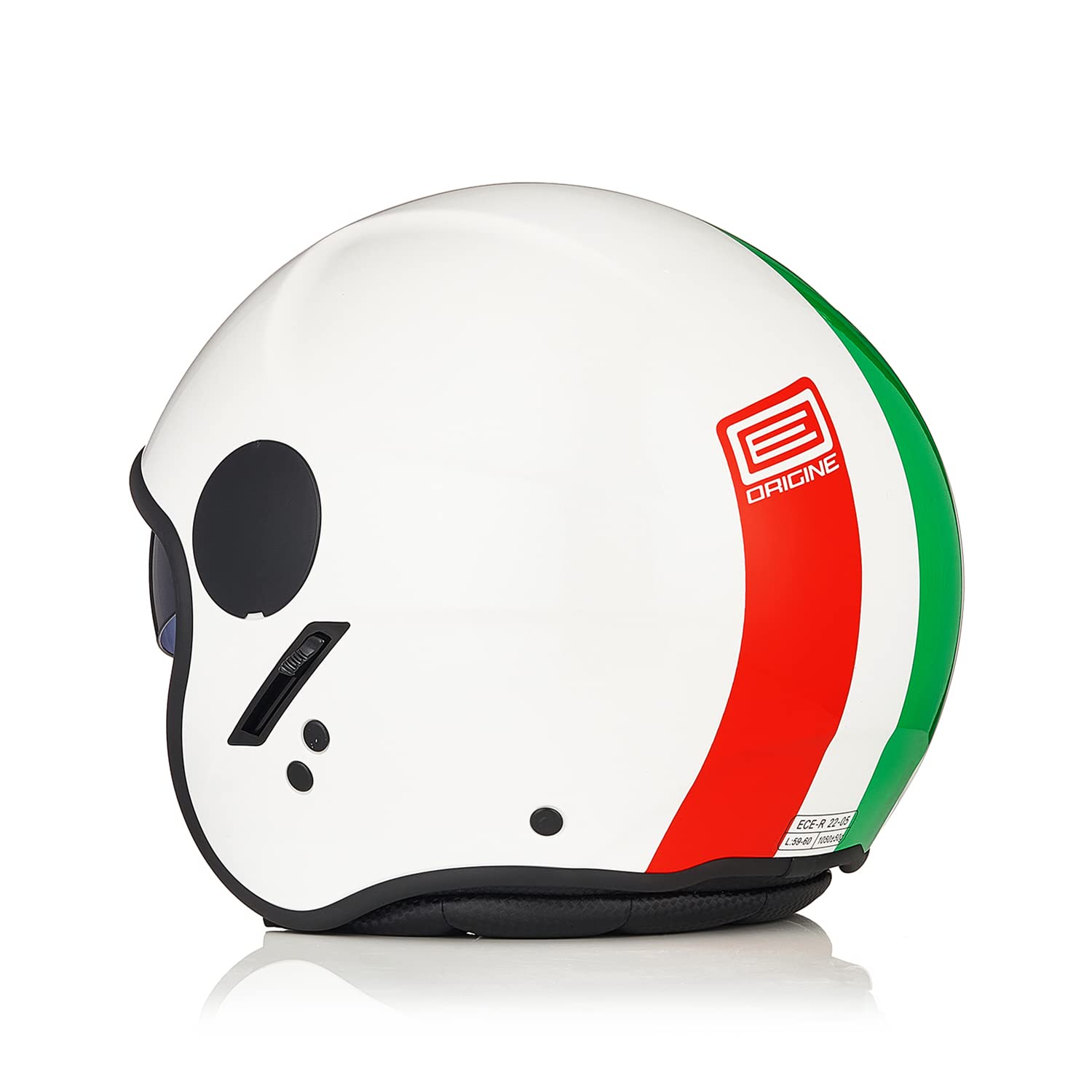 ORIGINE Casco Jet Moto Aperto Scooter Omologato ECE Visiera
