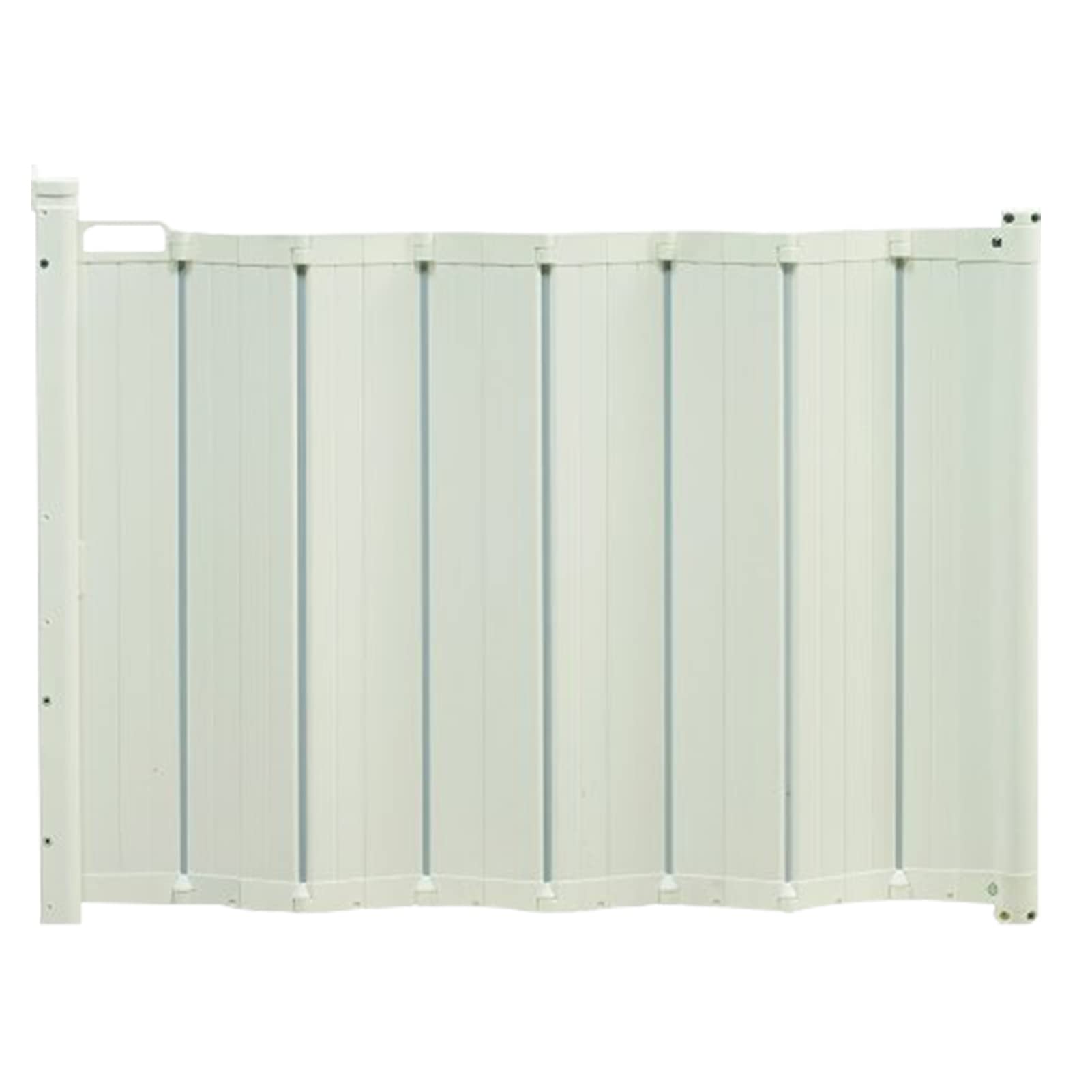 Barrière de sécurité auto blanc 55-89cm pour escaliers et corridors